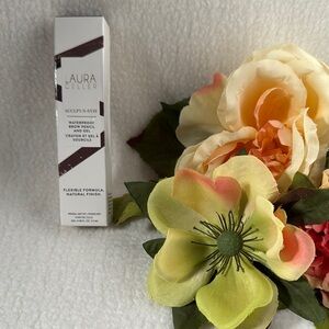 Laura Geller Sculpt-N-Stay Dark Brown Brow Pencil .007 oz. NEW